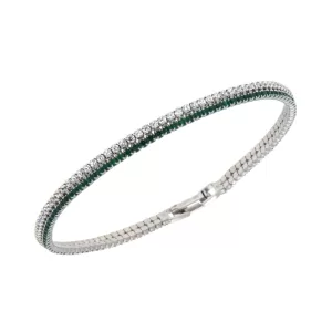 Bracciale Tennis Elegance Smeraldo G&D Gioielli GD0798030560571